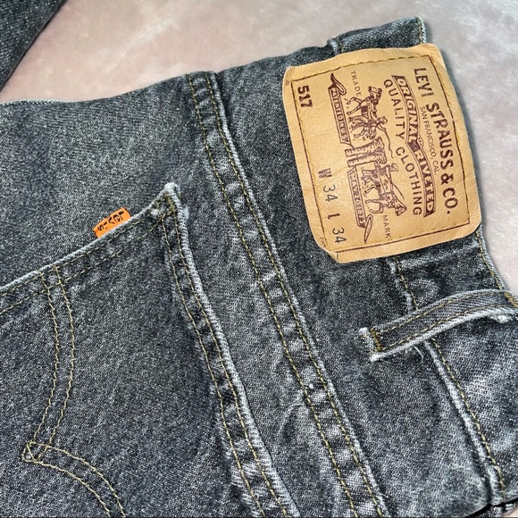 Vintage Levi 517 jean W34 L34 - Picture 3 of 9